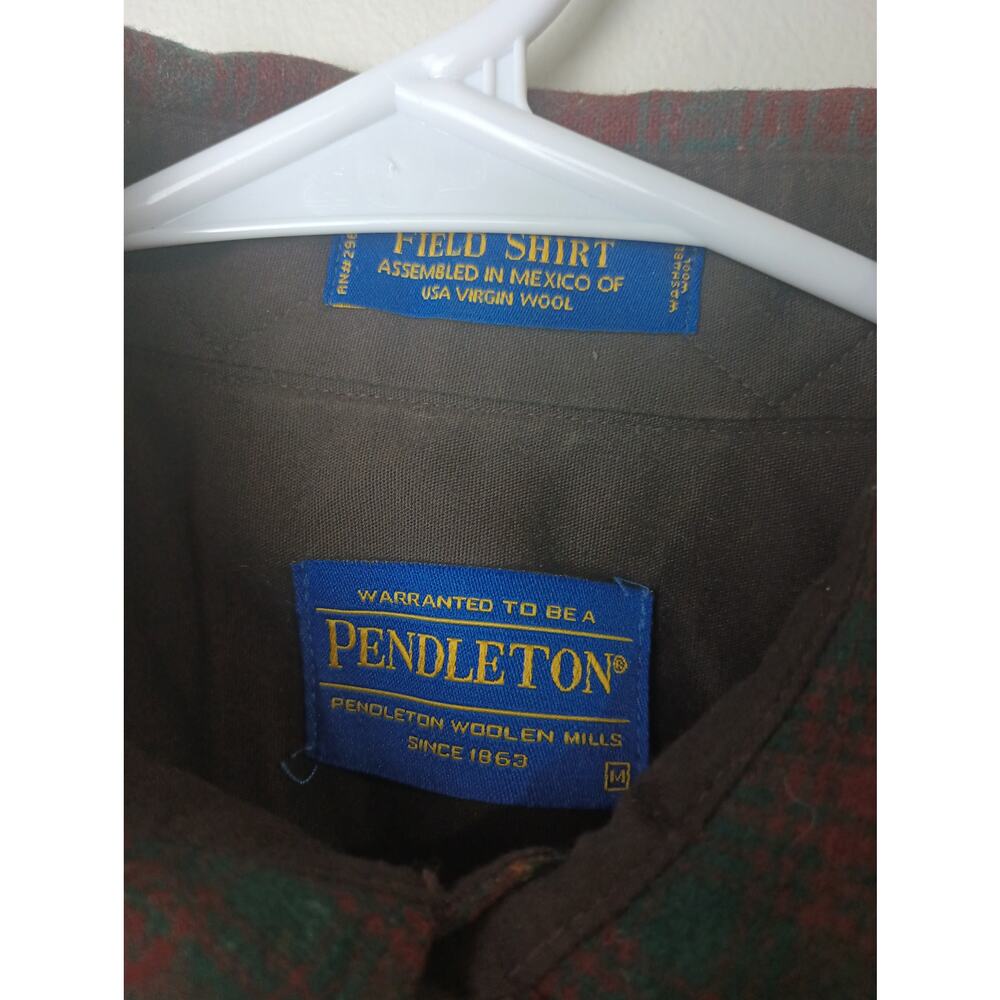 Pendleton Woolen Mills Plaid Burnside Double Brea… - image 3